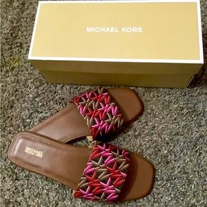 Michael Kors Sadler slides 10